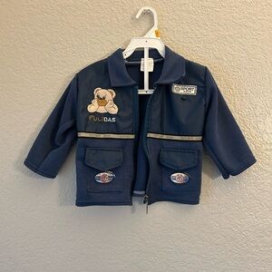Early 2000 happy sweeties toddler Sport Jacket with Bear Patch